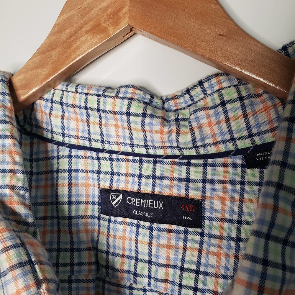 Cremieux Classics Multicolor Button Down Collared… - image 4